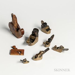 Eight Violinmaker's and Miniature Planes