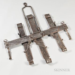 17th Century Wrought Iron Trammel
