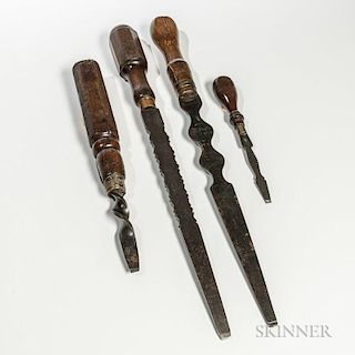 Four Converted Screwdrivers