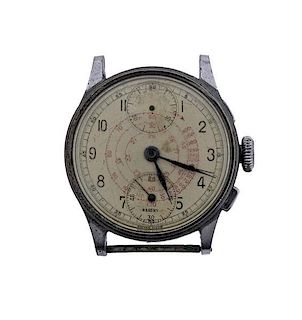 Regent Swiss Chronograph Steel Watch