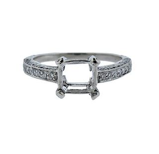 Sophia D Platinum Diamond Engagement Ring Setting