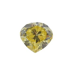 0.55ct Yellow Diamond