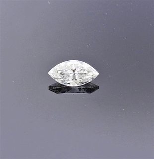 EGL 0.90ct SI1 G Marquise Diamond