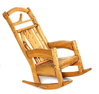 Lodge Style Rocking Chair