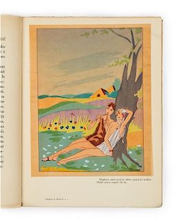 [JOUMARD, G.P., illustrator. LONGUS. Daphnis et Chloe. Paris: Editions Nilsson, [ca 1930].