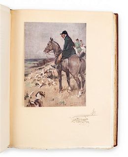 CUMING, Edward William Dirom. -- ARMOUR, G. Denholm, illustrator. British Sport Past and Present. London: Hodder and Stoughto
