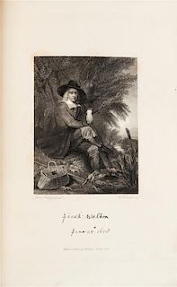 WALTON, Izaak, Charles COTTON, and Harris NICOLAS, editor. The Compleat Angler. London: William Pickering, 1836.