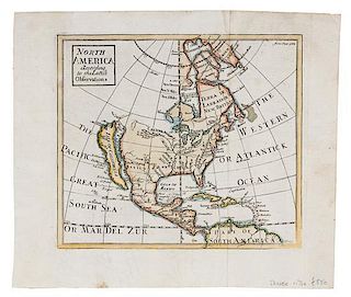 * SENEX, John (fl.1700-1740). North America According to the Latest Observations. N.p.: n.p., [ca 1719].