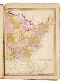 * TANNER, Henry Schenck (1786-1858) A New Universal Atlas. Philadelphia: S. Augustus Mitchell, 1846.