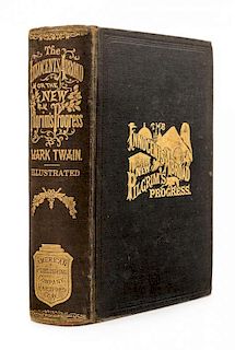 CLEMENS, Samuel ("Mark Twain") (1835-1910). The Innocents Abroad. Hartford: American Publishing Company, 1869.  FIRST ED. FIR
