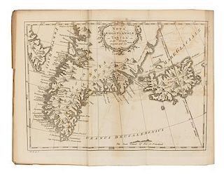 * [GREENLAND AND ICELAND]. A Group of works about Greenland and Iceland. Together, 2 works in 3 volumes.