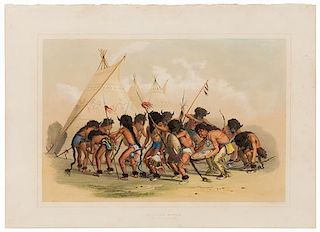 CATLIN, George (1796-1872)   Buffalo Dance
