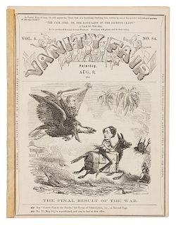 * Vanity Fair. Vol. 4, No. 84. New York: Vanity Fair, 3 August 1861.