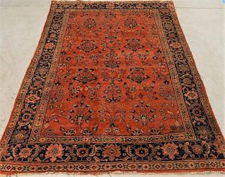 Persian Mahal Wool Carpet Rug