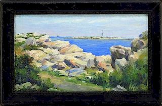 Francis Richardson Impressionist Coastal Painting