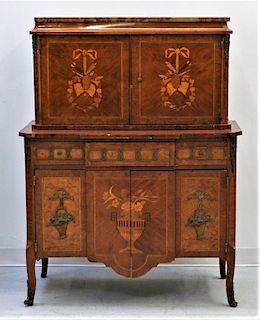 FINE Paul Sormani Louis XV Style Marquetry Dresser