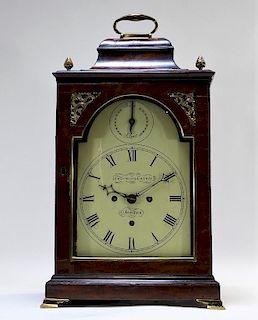 19C. Thos. Woolerton English Regency Bracket Clock