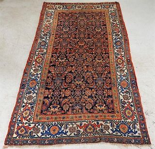 Antique Persian Bidjar Carpet Rug