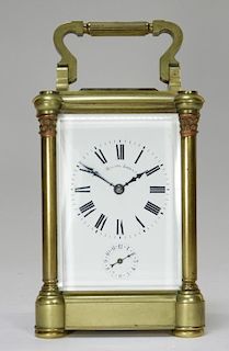 Mitchell Vance & Co. French Brass Carriage Clock