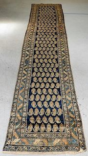 Antique Persian Bidjar Carpet Runner