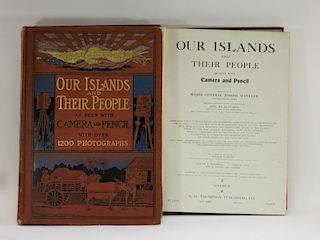 2 Vol. Our Islands & Their People Photograph Books