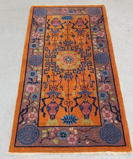 Chinese Art Deco Wool Carpet Rug Runner