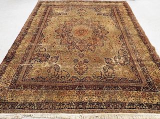 Persian Lavar Kerman Rug Carpet