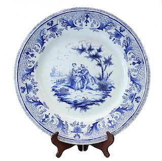 Delft Faience Earthenware Charger