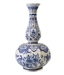 German Faience Vase