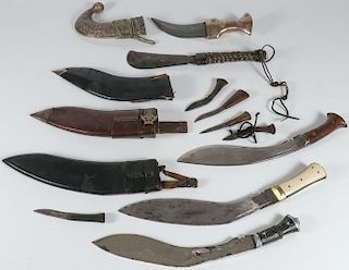 FIVE EDGED WEAPONS