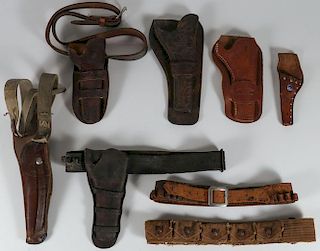 COWBOY HOLSTERS AND BELTS