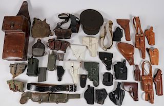 THIRTY MILITARY OR FIREARM RELATED ITEMS