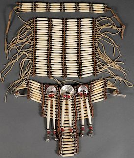 NATIVE AMERICAN BREASTPLATES AND NECKLACES