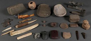 OVER TWO DOZEN NATIVE AMERICAN RELATED ITEMS