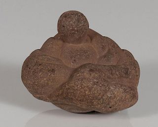 AN UNIQUE BUDDHA FORMED SUISEKI STONE