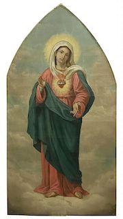PAINTINGS OF THE IMMACULATE HEART & SACRED HEART