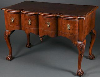 A QUEEN ANNE STYLE DRESSING TABLE