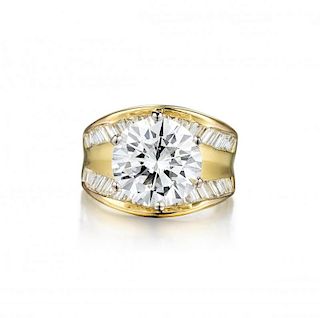 A 3.74-Carat Diamond Ring