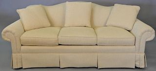 Classics Vanguard upholstered sofa (like new). wd. 85 in.