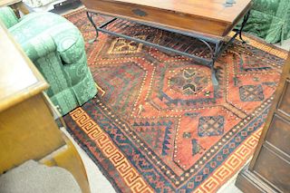 Oriental area rug, 5'6" x 8'5".