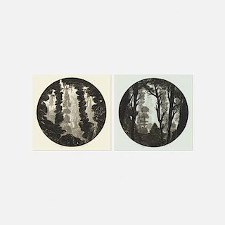 Francois Houtin, Untitled (two works)