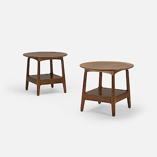 Edward Wormley, occasional tables, pair