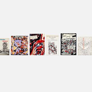Jean Dubuffet, collection of twenty-five books