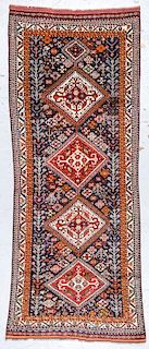 Antique Gashgai Rug, Persia: 3'9'' x 9'3''