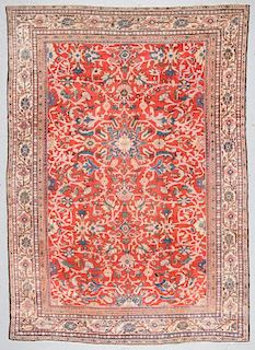 Antique Sultanabad Rug, Persia: 8'4'' x 11'9''