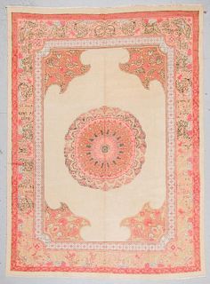 Antique Agra Art Nouveau Rug, India: 8'3'' x 11'4''