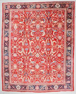 Antique Sultanabad Rug, Persia: 10'8'' x 15'4''