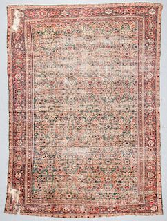 Antique Sultanabad Rug, Persia: 9'1'' x 12'11''