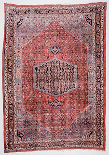 Antique Bidjar Rug, Persia: 8'7'' x 11'11''