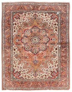 Semi-Antique Tabriz Rug, Persia: 6'9'' x 8'10''